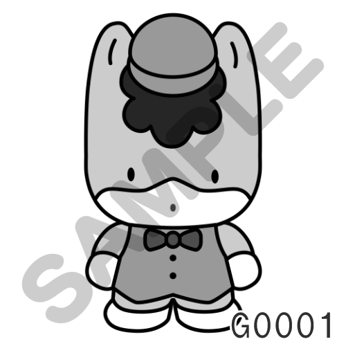 12 帽子・グレー-G0001