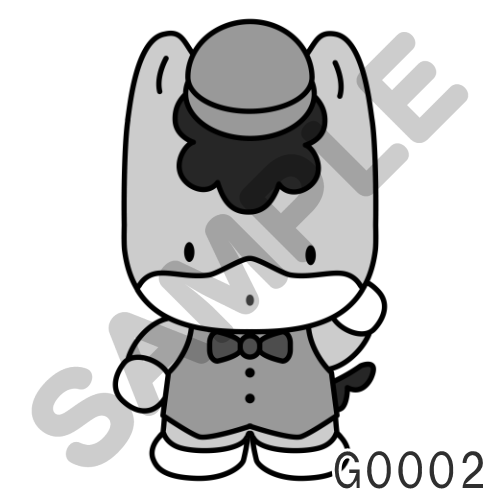 12 帽子・グレー-G0002