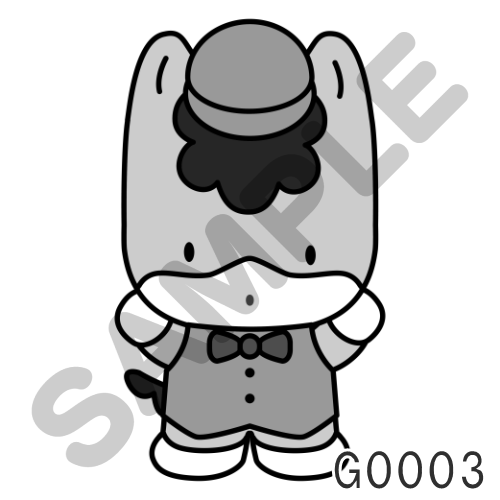 12 帽子・グレー-G0003