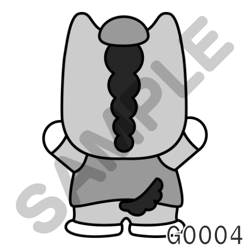 12 帽子・グレー-G0004