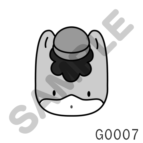 12 帽子・グレー-G0007