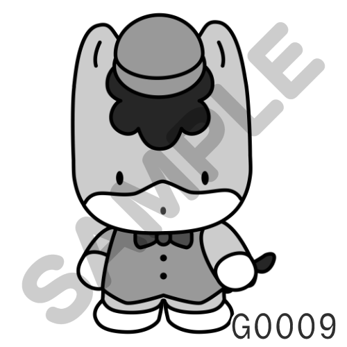 12 帽子・グレー-G0009