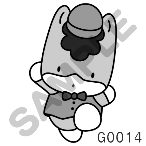 12 帽子・グレー-G0014