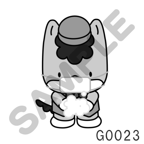 12 帽子・グレー-G0023