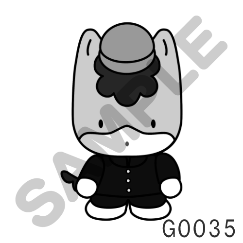 12 帽子・グレー-G0035