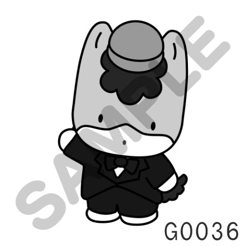 12 帽子・グレー-G0036