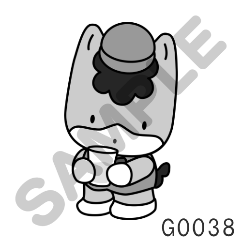 12 帽子・グレー-G0038