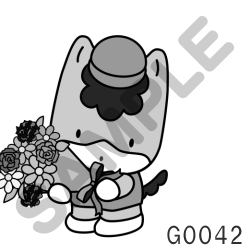 12 帽子・グレー-G0042