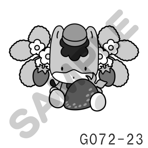 12 帽子・グレー-G072-23