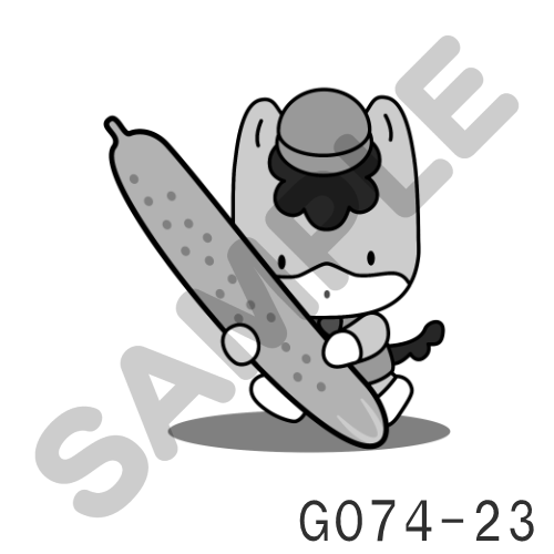 12 帽子・グレー-G074-23