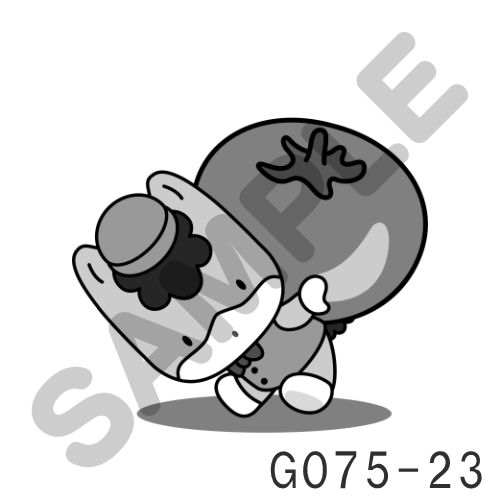 12 帽子・グレー-G075-23