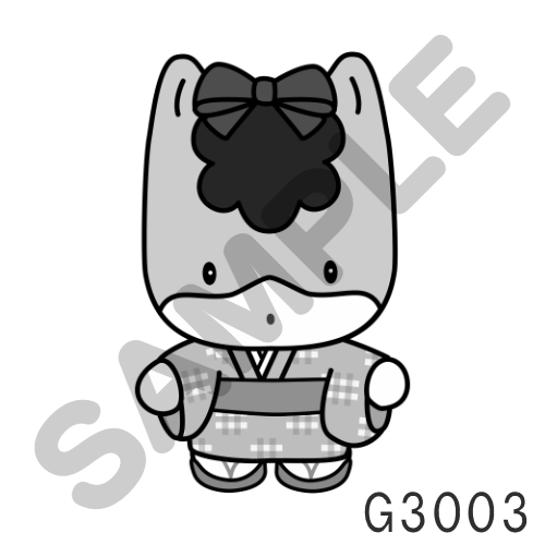 14 リボン・グレー-G3003