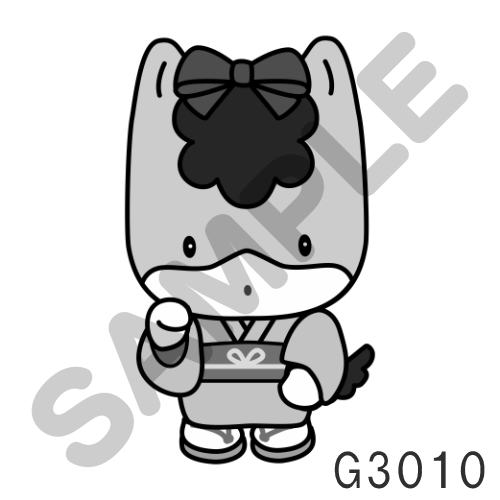 14 リボン・グレー-G3010