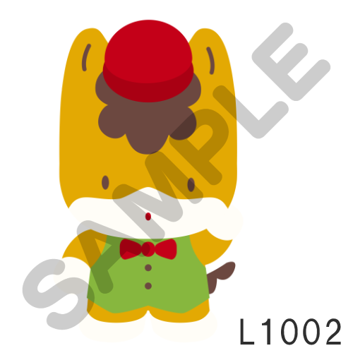 05 赤帽子・フチなし-L1002