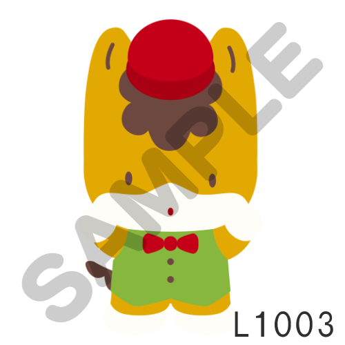 05 赤帽子・フチなし-L1003