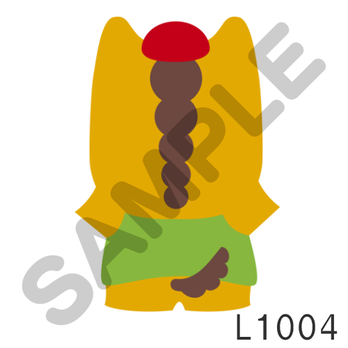 05 赤帽子・フチなし-L1004