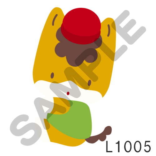 05 赤帽子・フチなし-L1005