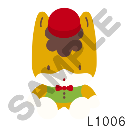 05 赤帽子・フチなし-L1006