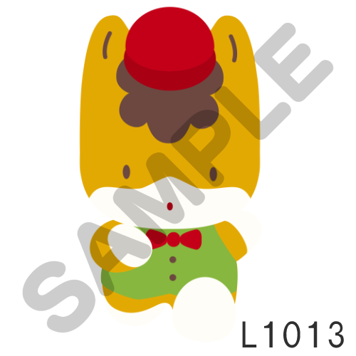 05 赤帽子・フチなし-L1013