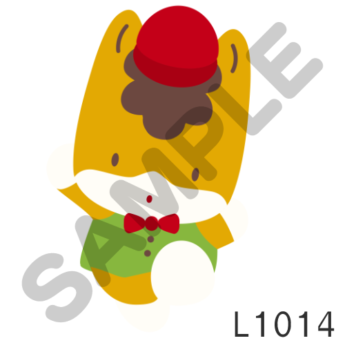 05 赤帽子・フチなし-L1014