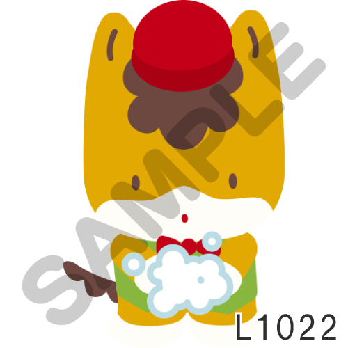 05 赤帽子・フチなし-L1022