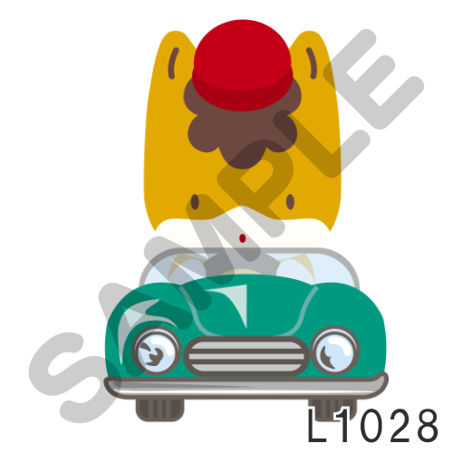 05 赤帽子・フチなし-L1028