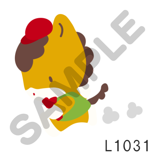 05 赤帽子・フチなし-L1031