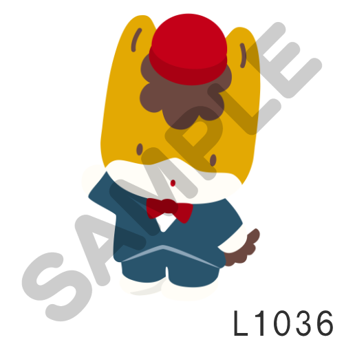 05 赤帽子・フチなし-L1036