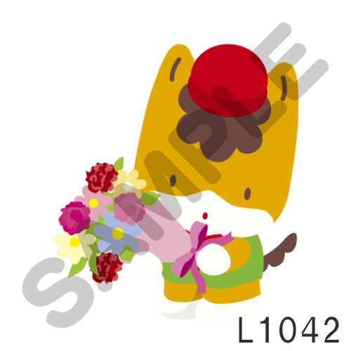 05 赤帽子・フチなし-L1042