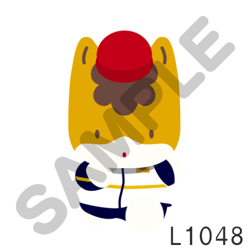 05 赤帽子・フチなし-L1048