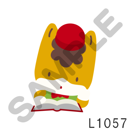 05 赤帽子・フチなし-L1057