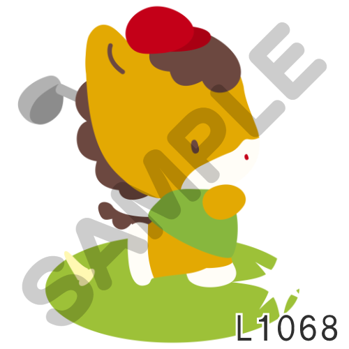 05 赤帽子・フチなし-L1068