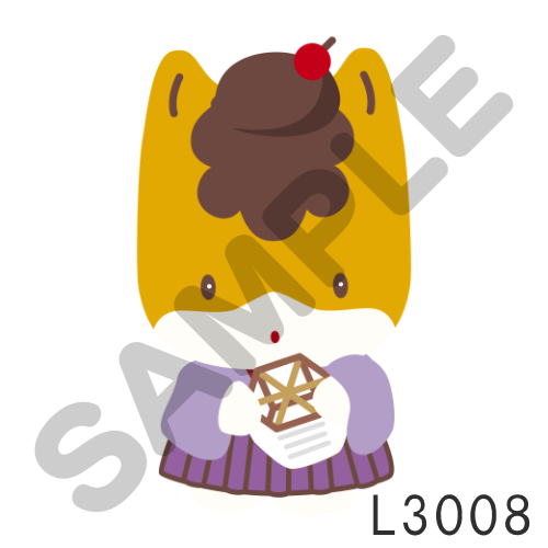 08 リボン・フチなし-L3008