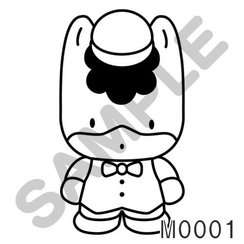 09 キャップ・モノトーン-M0001