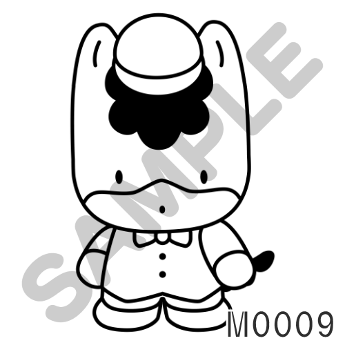 09 キャップ・モノトーン-M0009