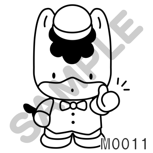 09 キャップ・モノトーン-M0011