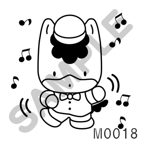 09 キャップ・モノトーン-M0018