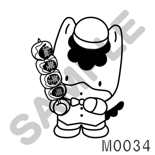 09 キャップ・モノトーン-M0034