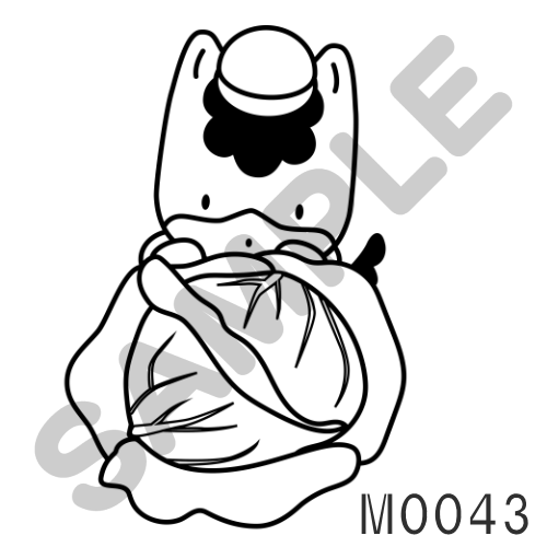 09 キャップ・モノトーン-M0043