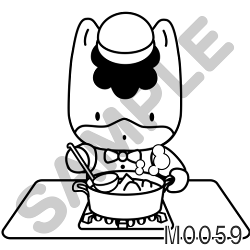 09 キャップ・モノトーン-M0059