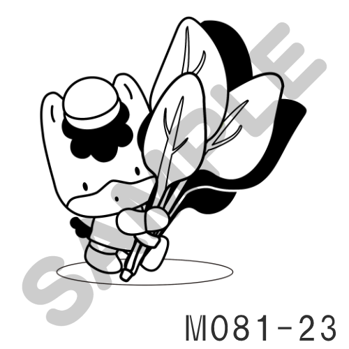 09 キャップ・モノトーン-M081-23