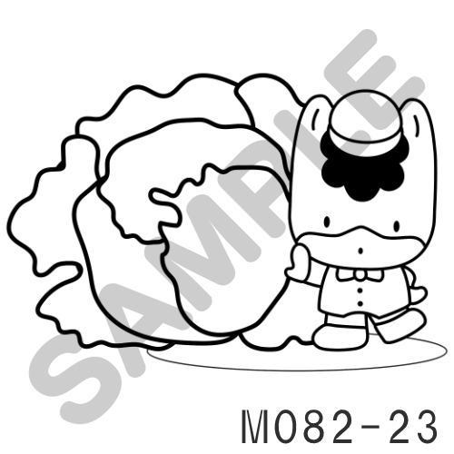 09 キャップ・モノトーン-M082-23