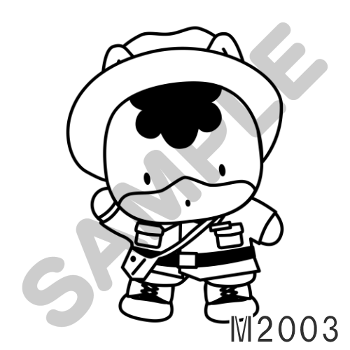 10 キャップ以外・モノトーン-M2003