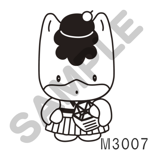 11 リボン・モノトーン-M3007