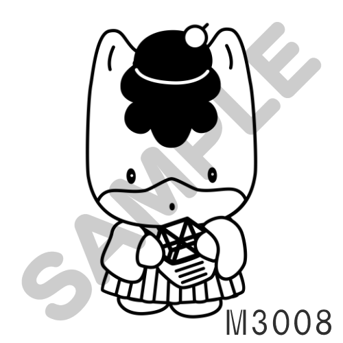 11 リボン・モノトーン-M3008